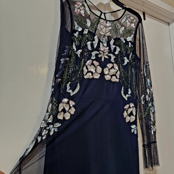 frock and frill Dresses & Skirts - Frock and Frill Navy sequins midi dress size 12